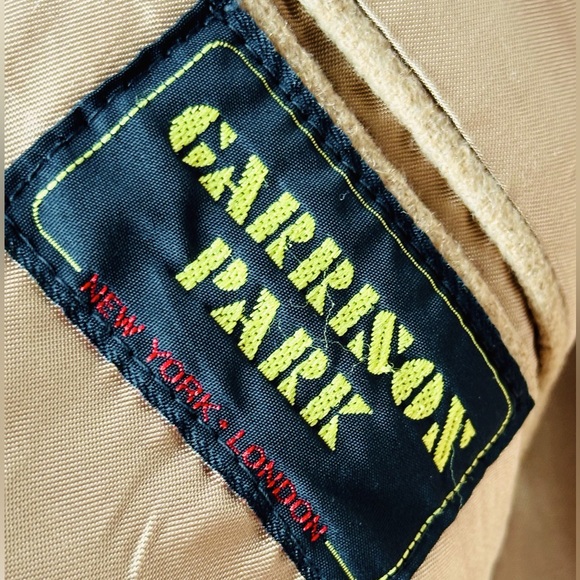 Men’s 100% Camel Hair Vintage Sport Coat Blazer Jacket 42” Chest Made in USA - Picture 8 of 12